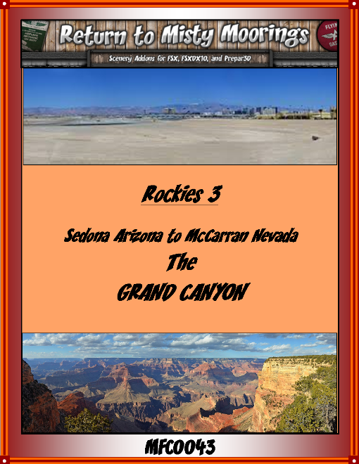 MFC0043 Rockies 3-Grand Canyon-Sedona AZ to McCarran Intl NV