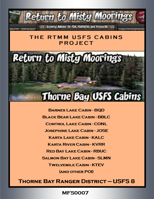 MFS0007 RTMM Thorne Bay District Cabins (USFS8) 