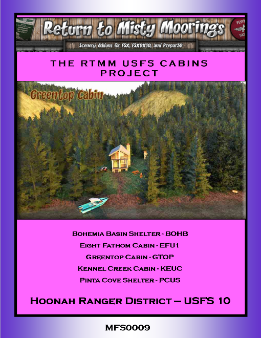MFS0009 RTMM Hoonah Ranger District Cabins (USFS10)