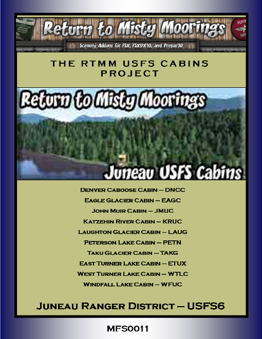 MFS0011 RTMM Juneau Ranger District Cabins (USFS6)