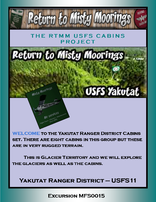 MFS0015 RTMM Yakutat Ranger District Cabins (USFS11) 